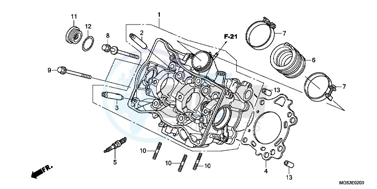 CYLINDER HEAD image