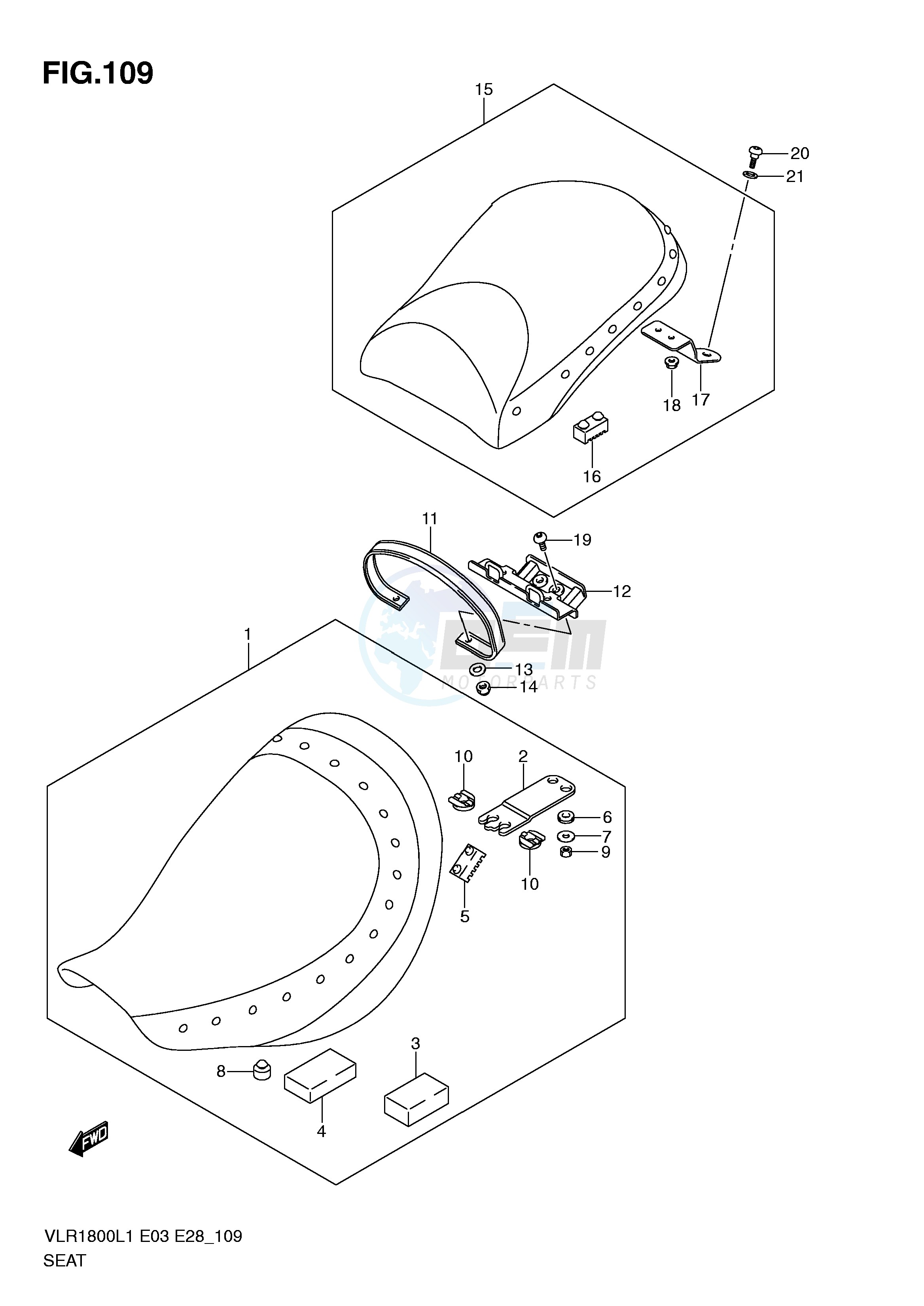 SEAT (VLR1800TL1 E28) blueprint