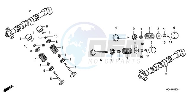 CAMSHAFT/VALVE image