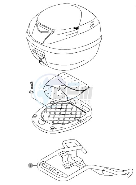 REAR CARRIER SET (OPTIONAL) L3 image