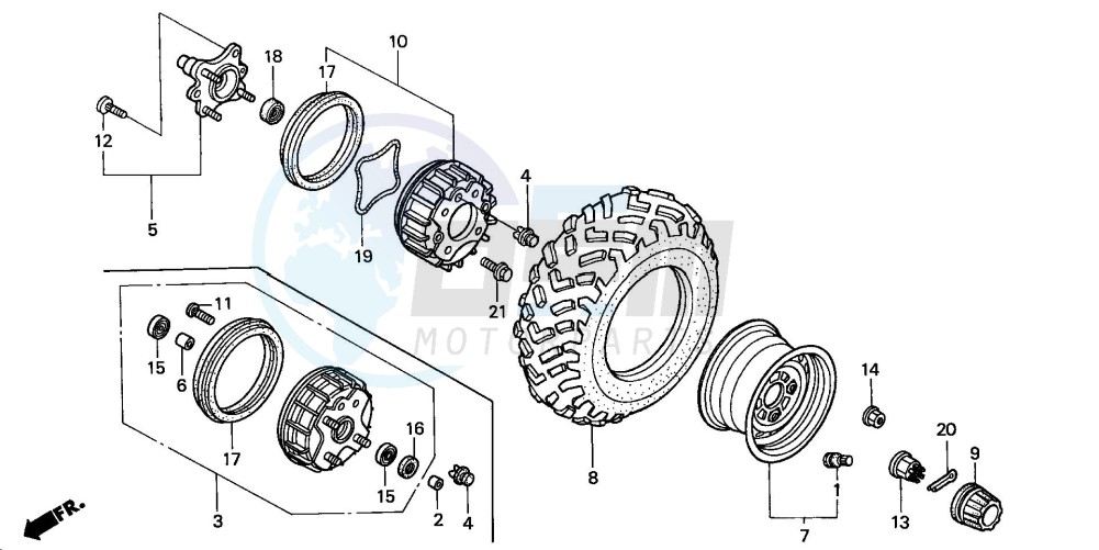 FRONT WHEEL image