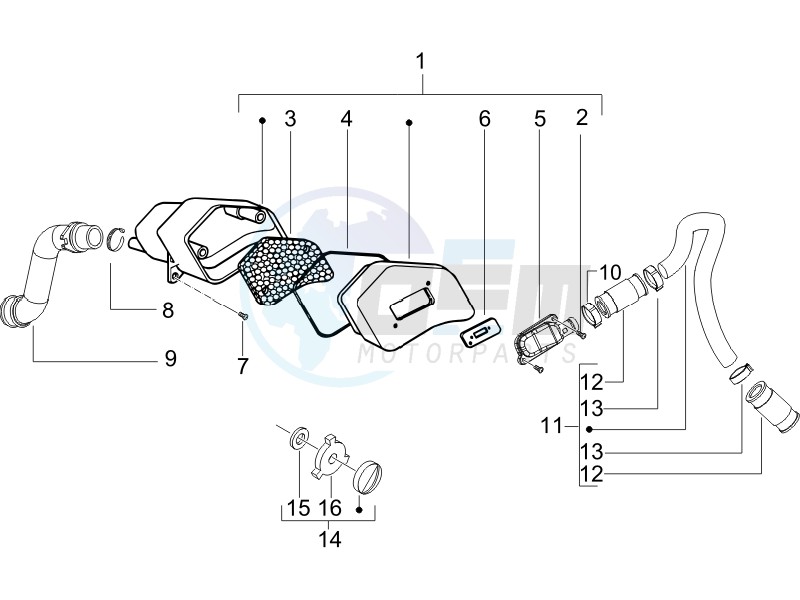 Secondary air box image