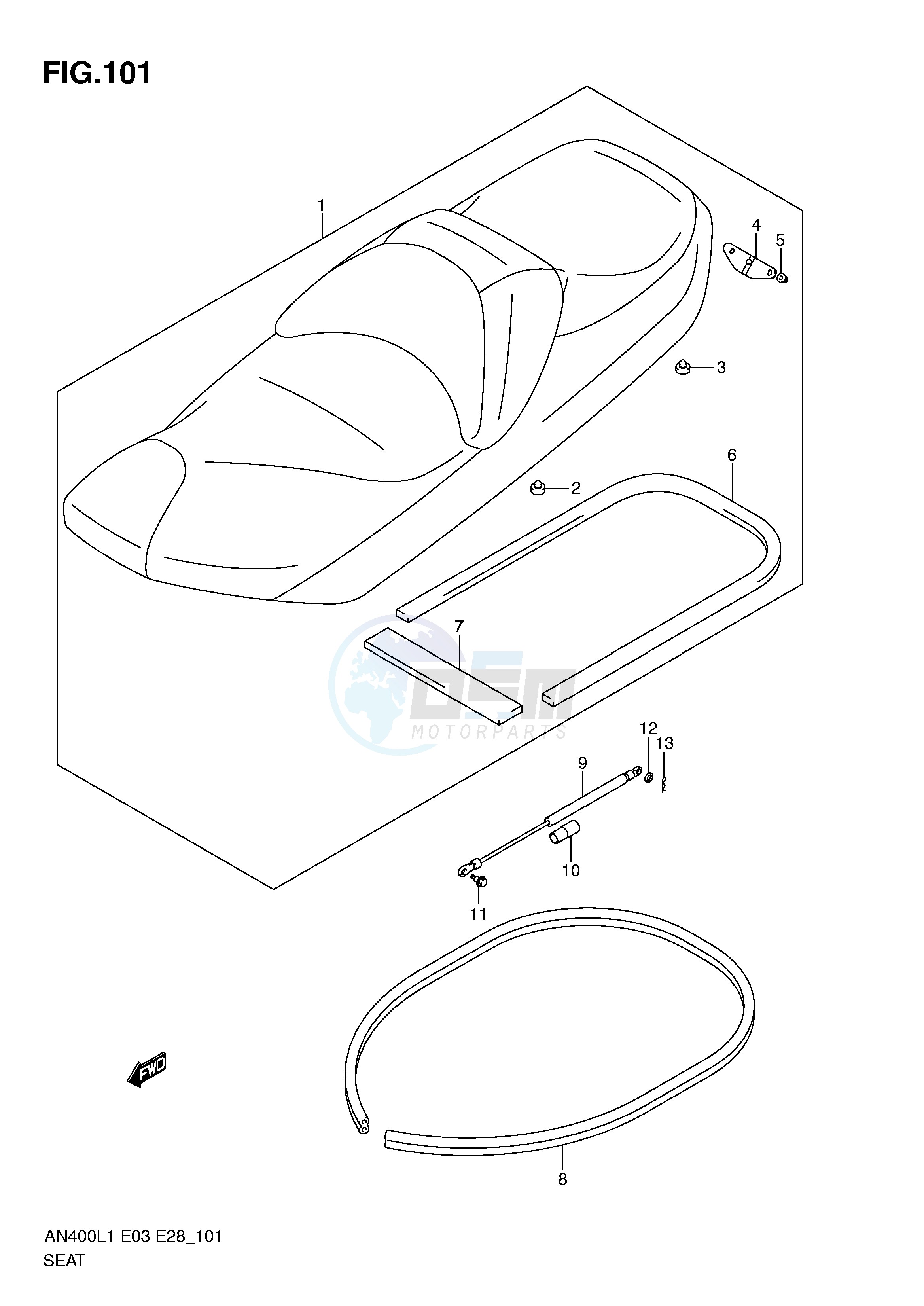 SEAT(AN400ZAL1 E33) image