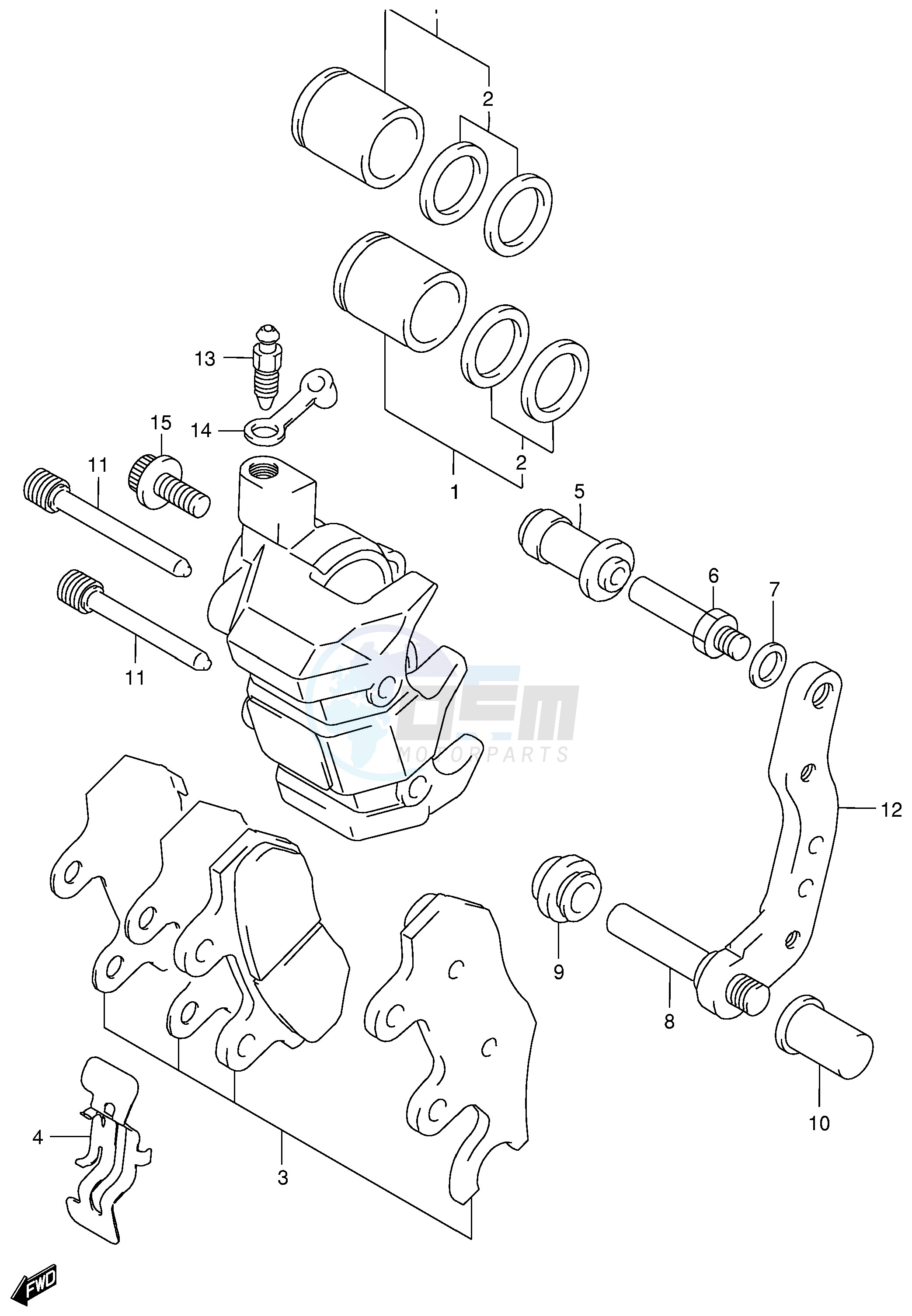 FRONT CALIPER image