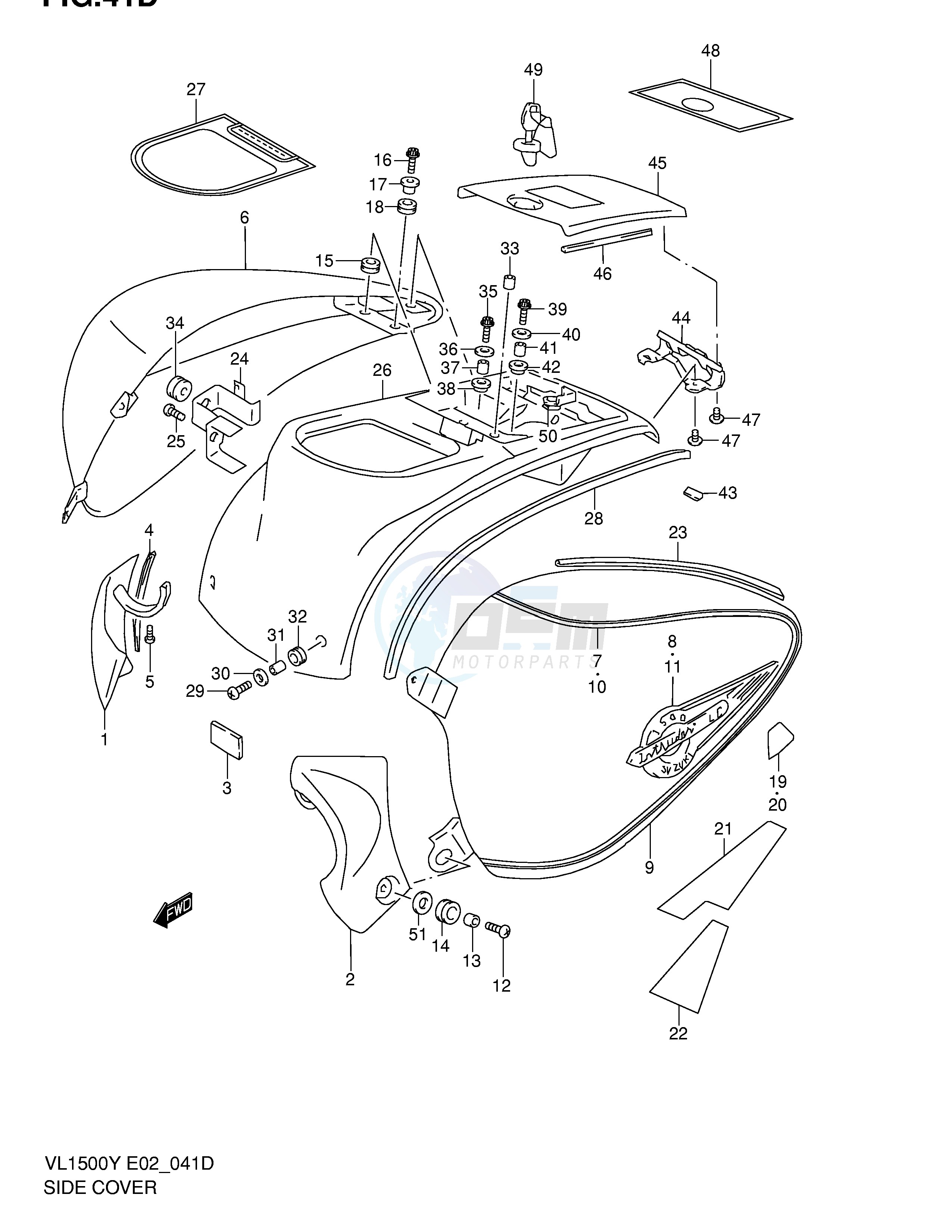 SIDE COVER (MODEL K2) image