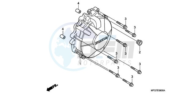 GENERATOR COVER blueprint