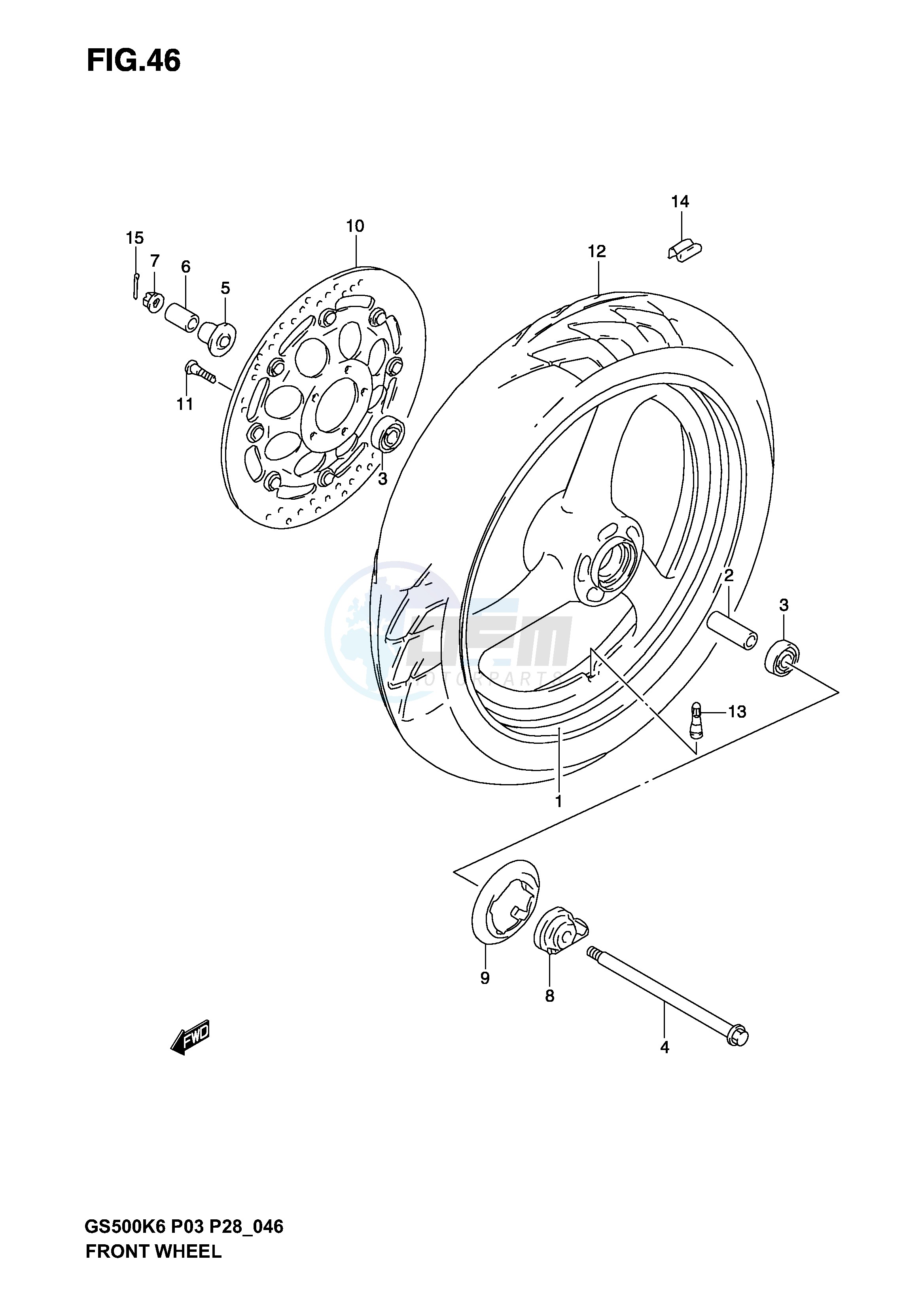 FRONT WHEEL image