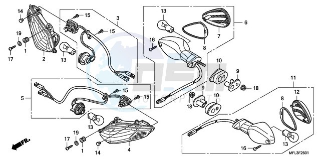 WINKER (CBR1000RR9,A/RA9, A) blueprint