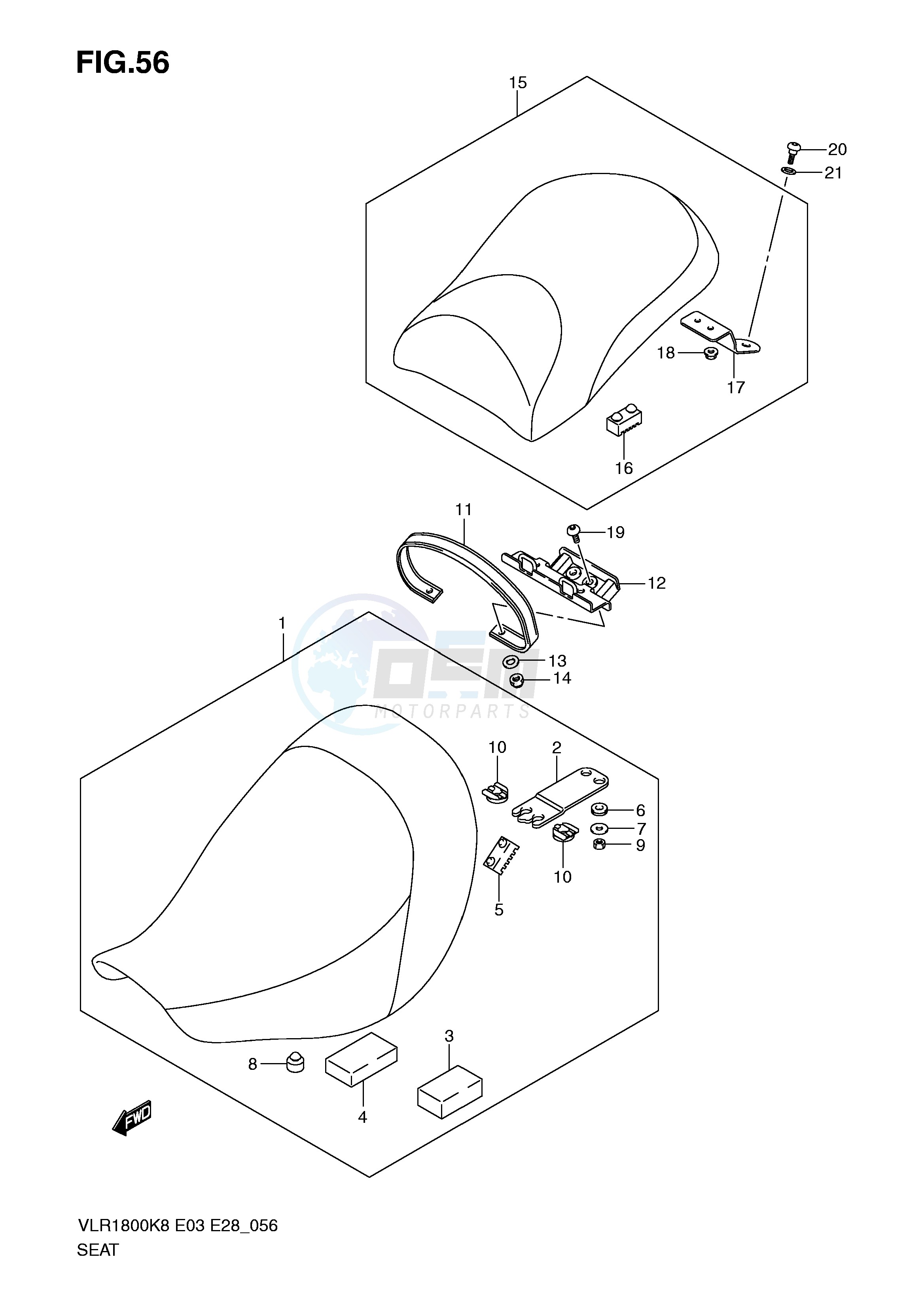 SEAT (VLR1800K8 K9 L0) blueprint