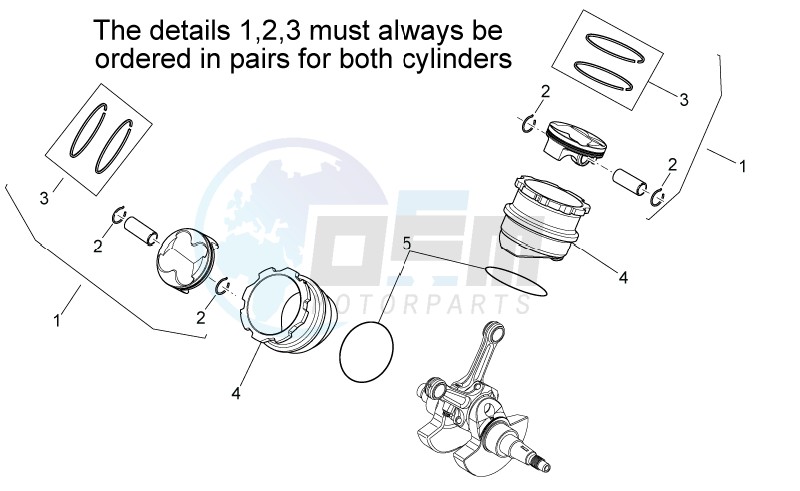 Cylinder with piston image