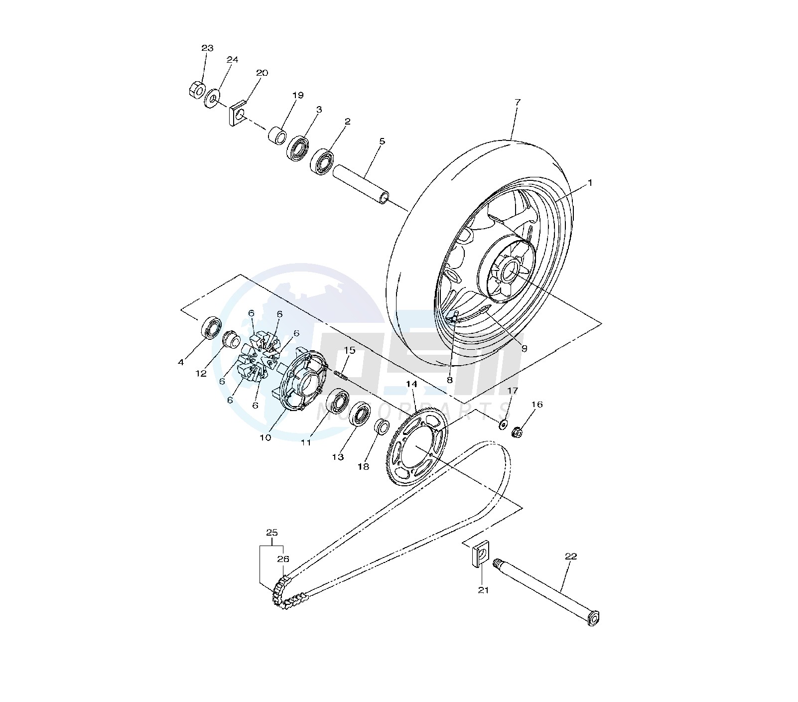 REAR WHEEL image