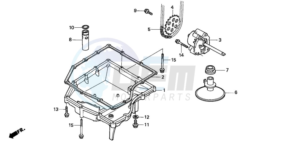 OIL PAN/OIL PUMP image