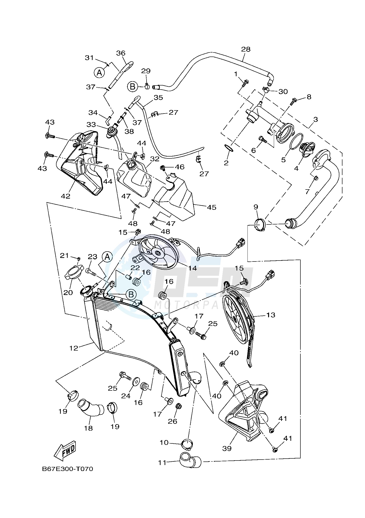 RADIATOR & HOSE image