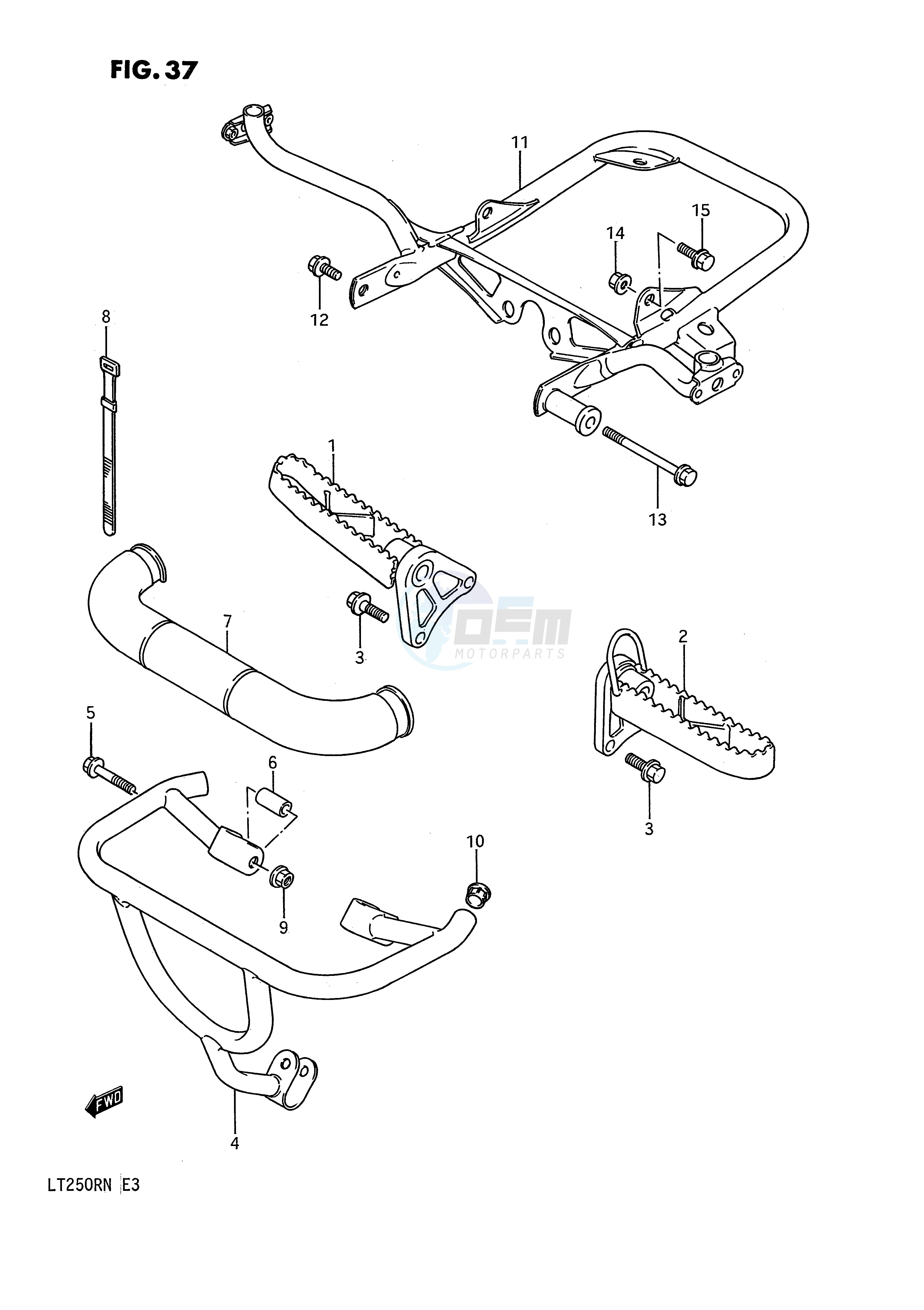 FOOTREST (MODEL H J K L) image