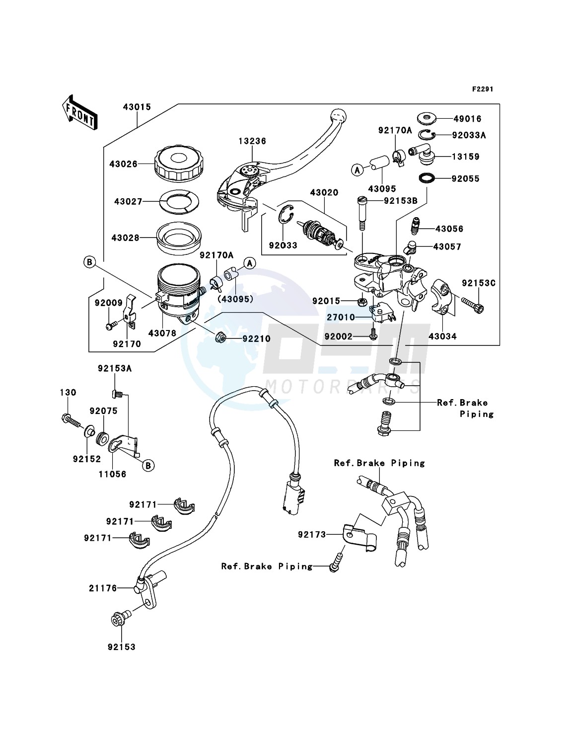 Front Master Cylinder image