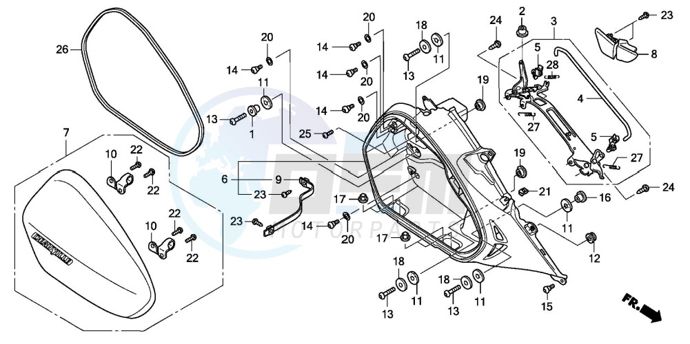 R. SADDLEBAG image