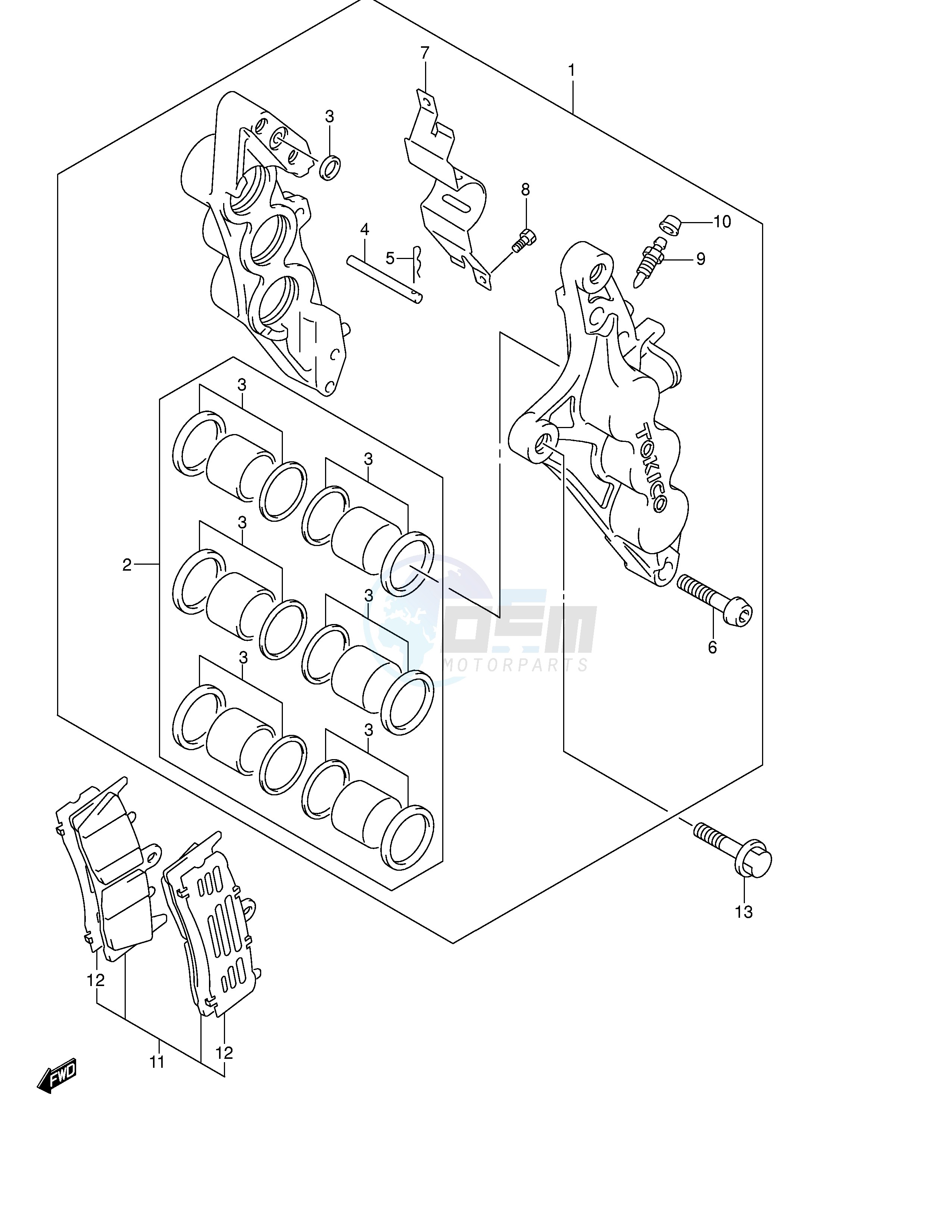 FRONT CALIPER image