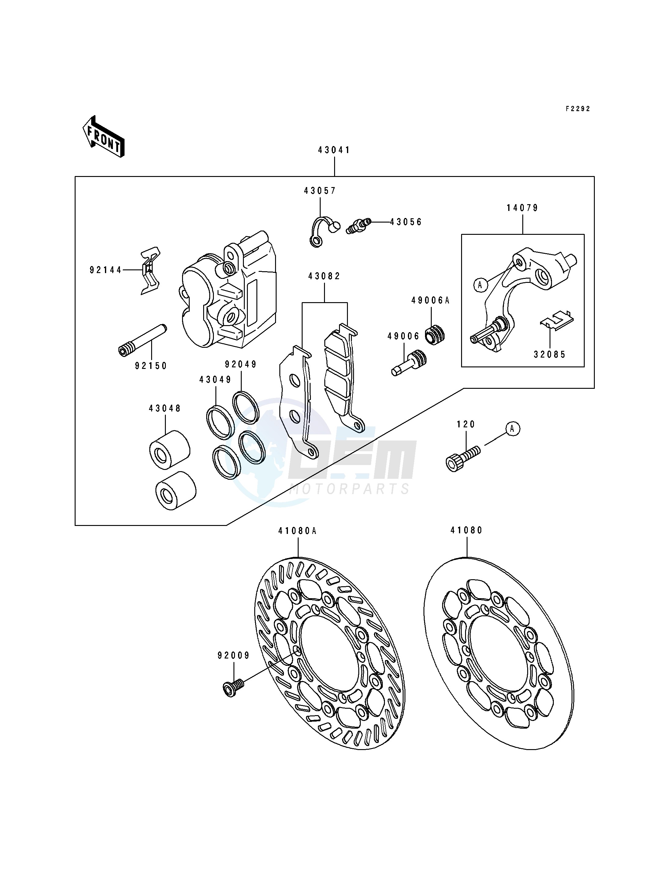 FRONT BRAKE image