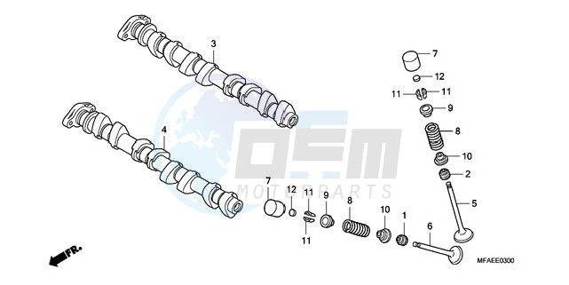 CAMSHAFT/VALVE image