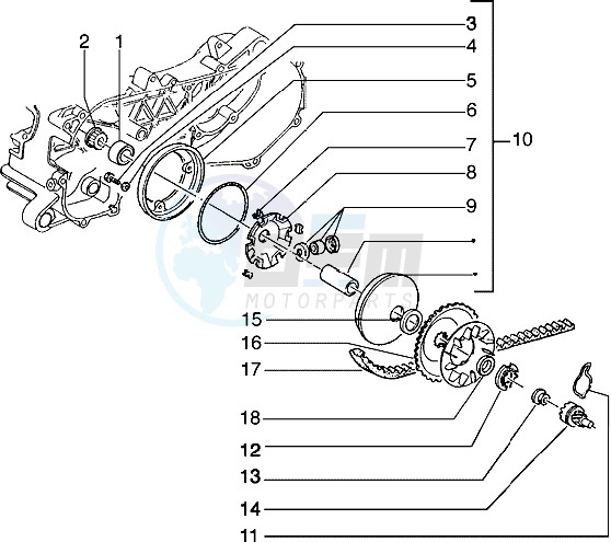 Driving pulley image