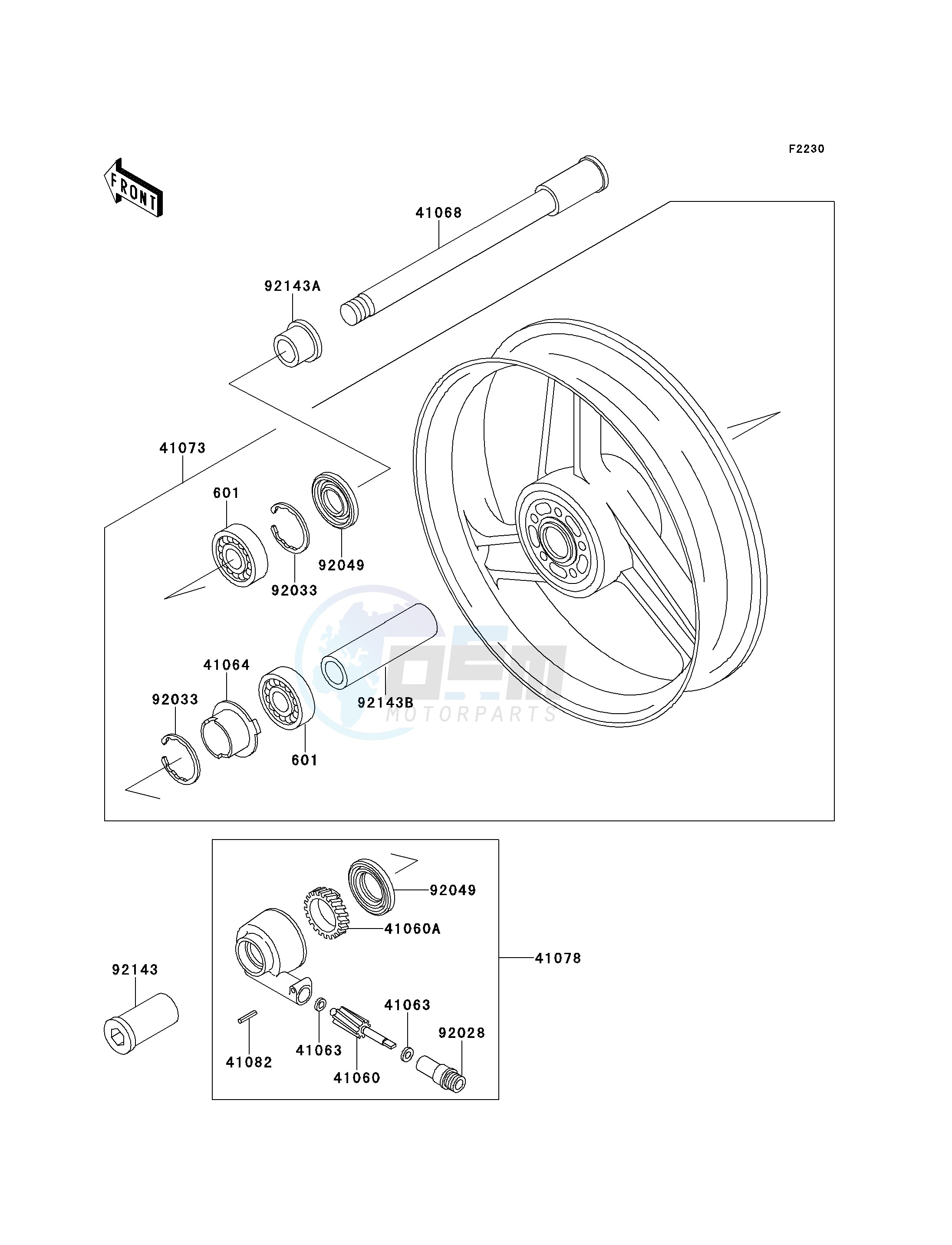 FRONT WHEEL image