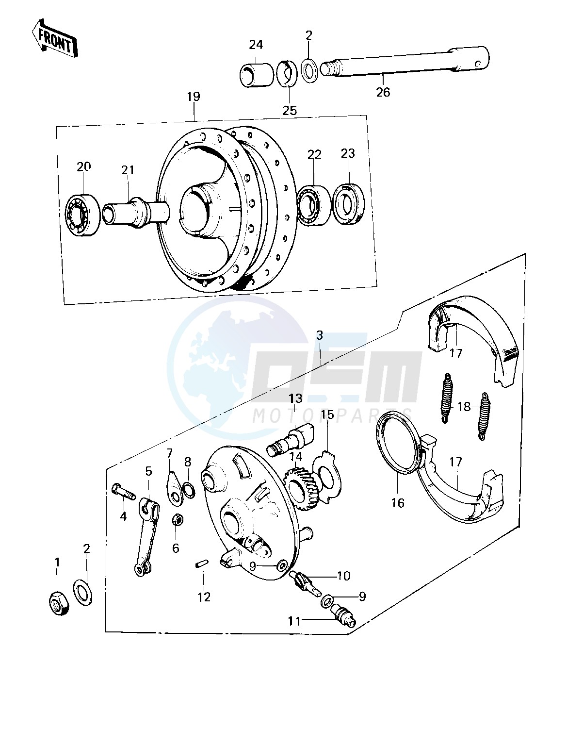 FRONT HUB_BRAKE image