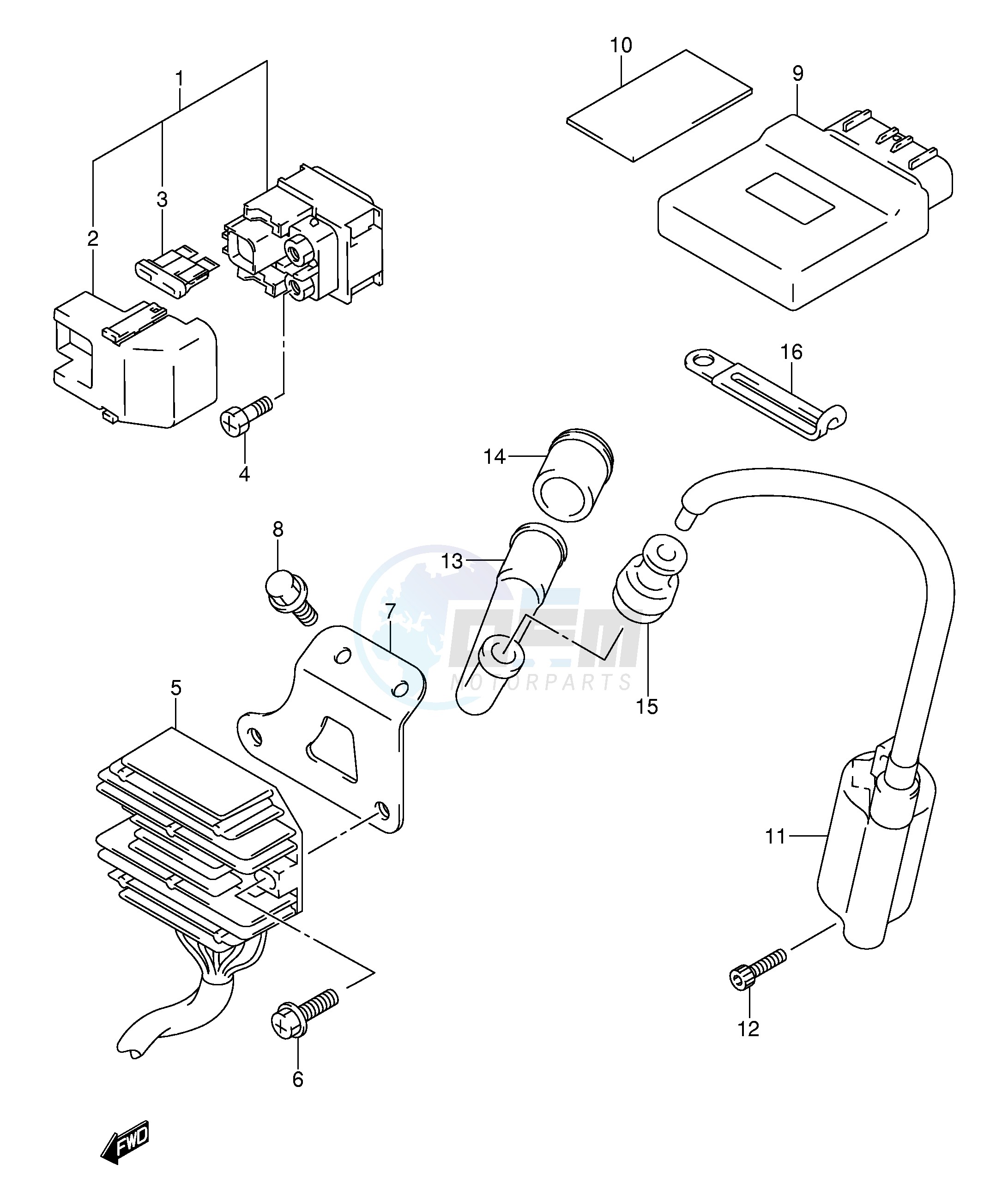 ELECTRICAL (MODEL K1 K2) blueprint