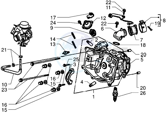 Cilinder head blueprint