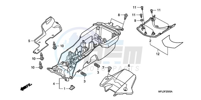 REAR FENDER (CBR1000RR) image