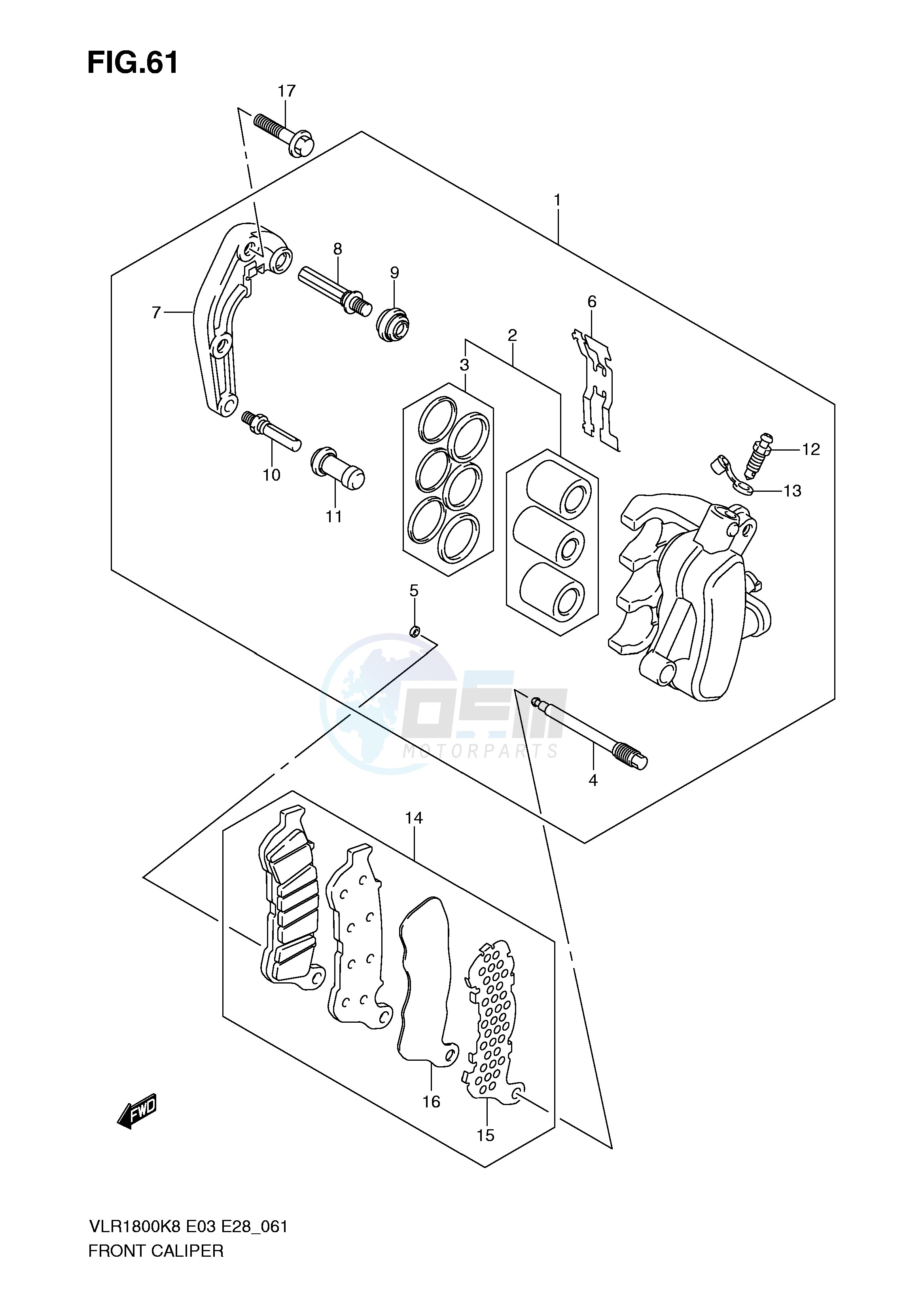 FRONT CALIPER blueprint