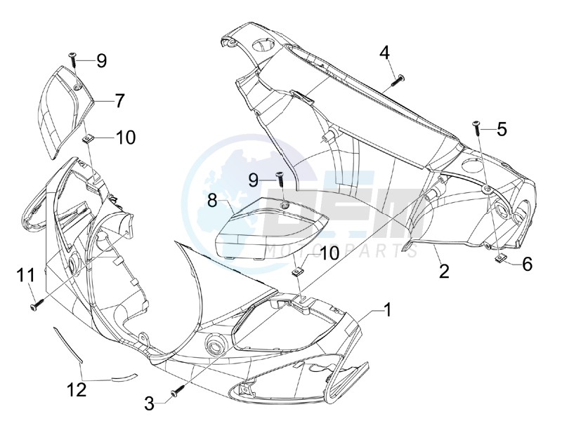 Anti-percolation system image