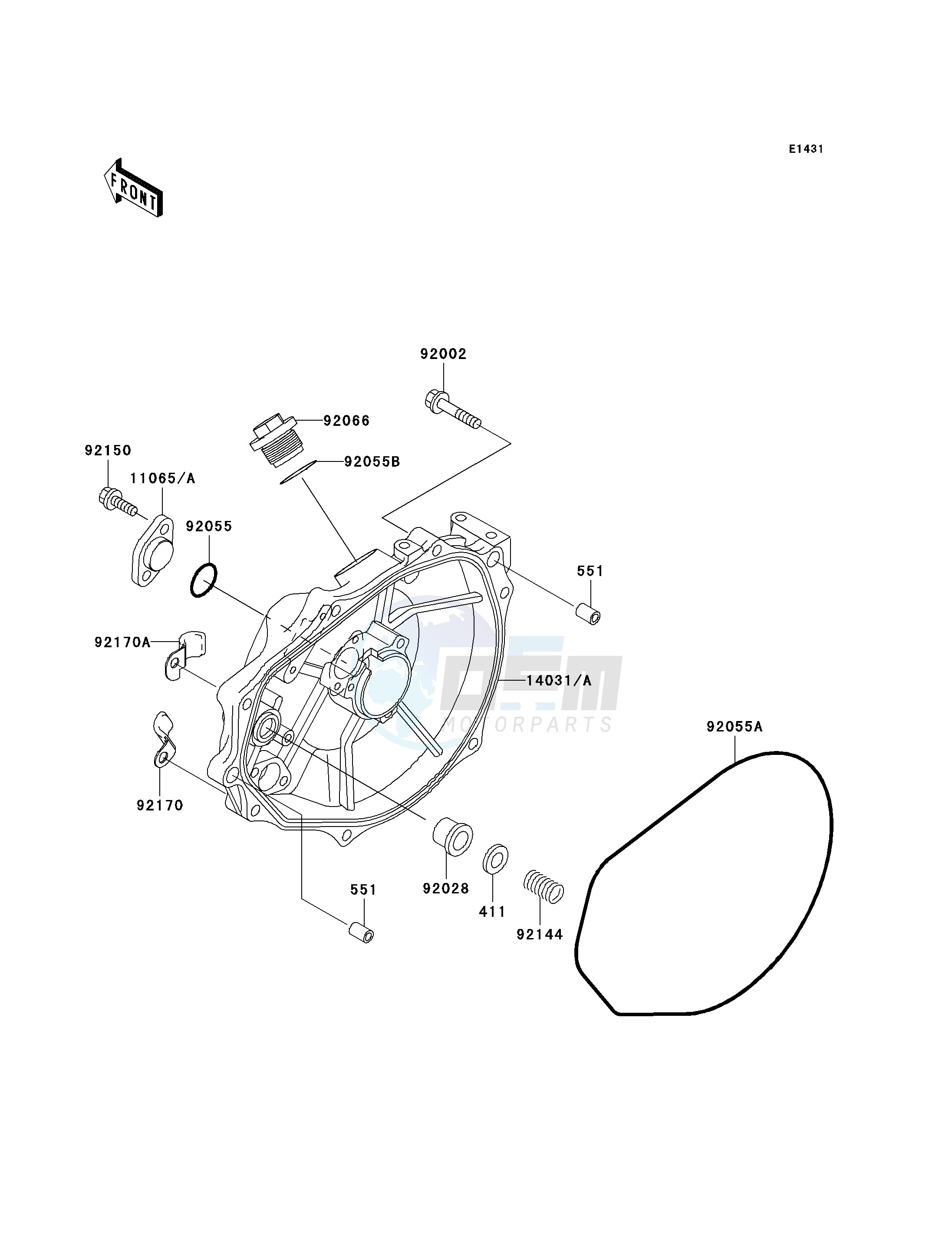 ENGINE COVER-- S- - blueprint