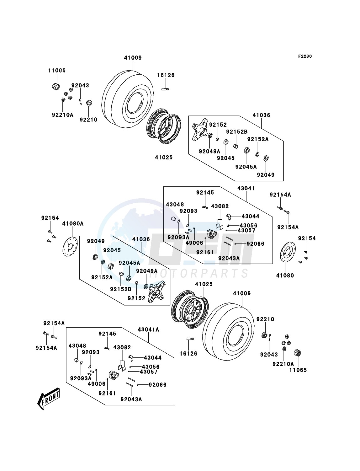 Front Hub blueprint