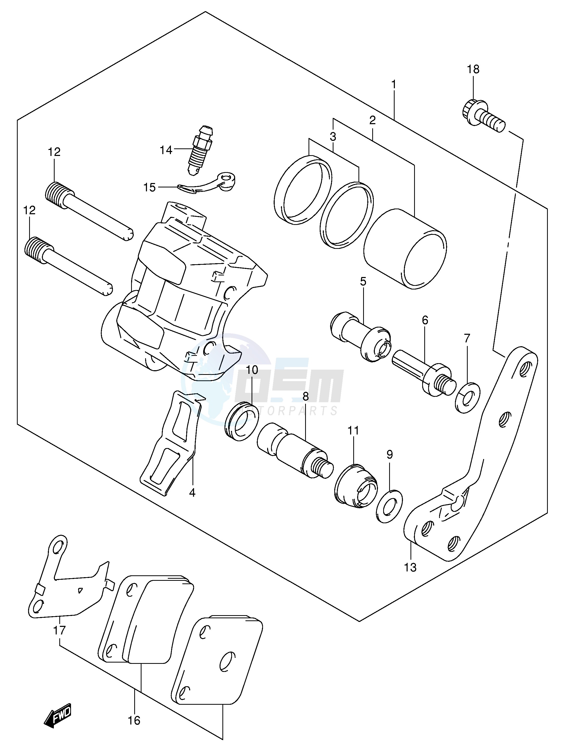 FRONT CALIPER image