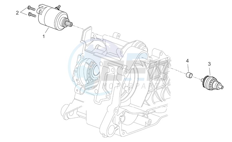 Starter motor I blueprint