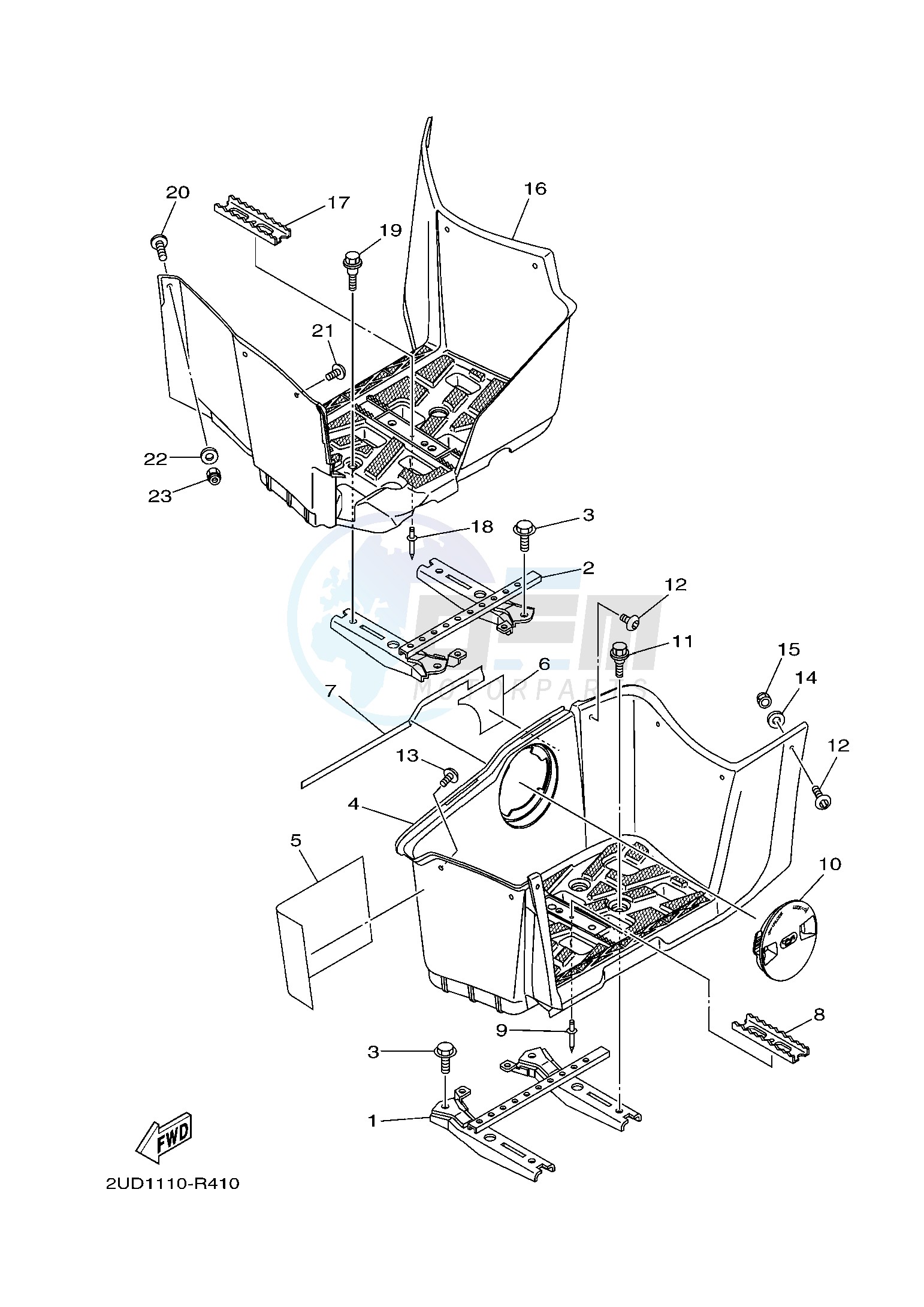 STAND & FOOTREST image