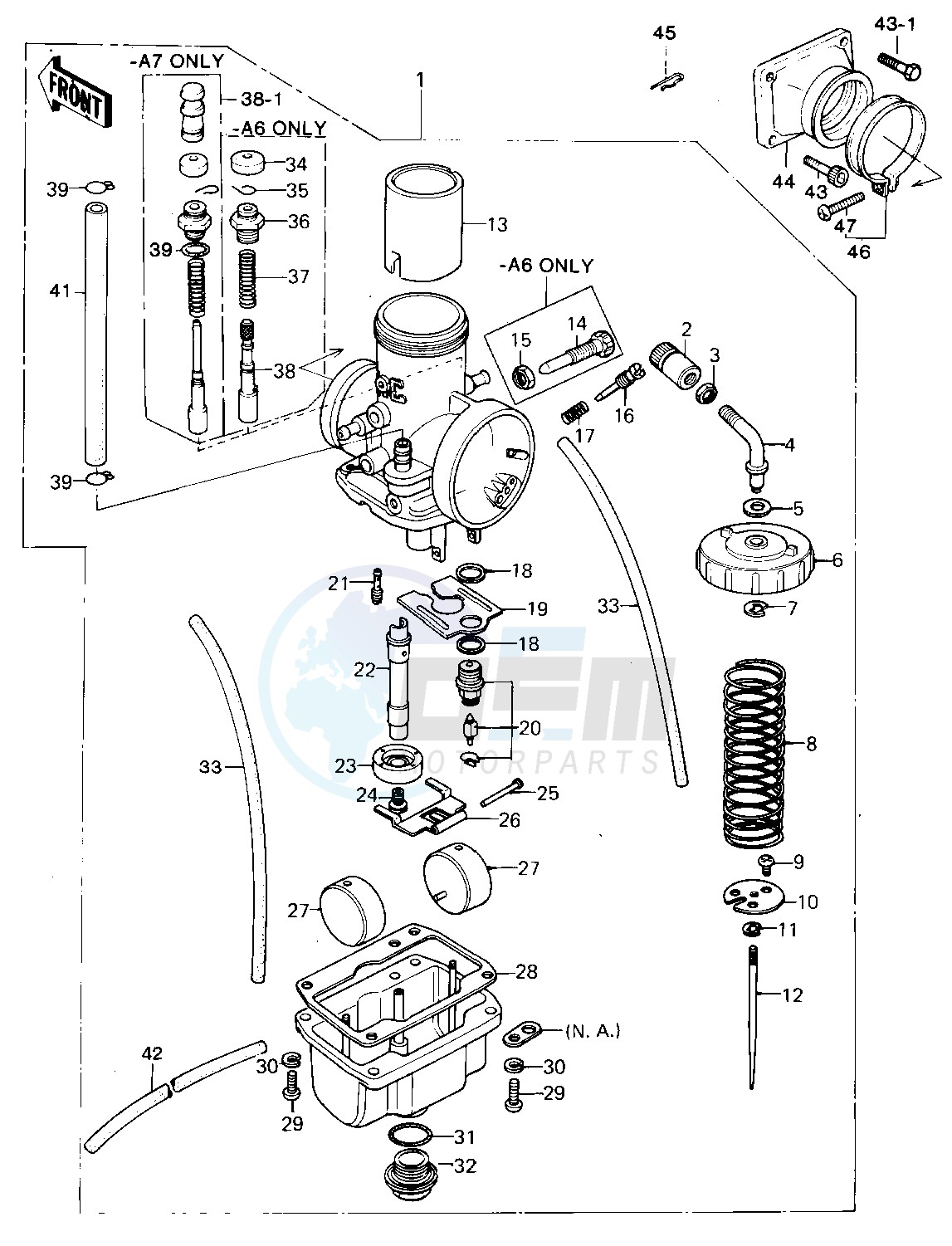 CARBURETOR blueprint