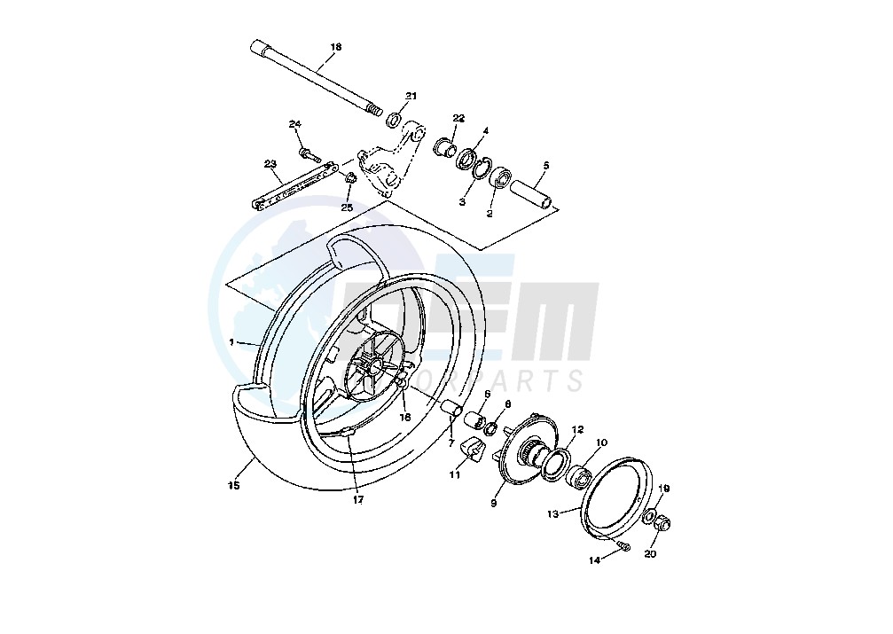 REAR WHEEL blueprint