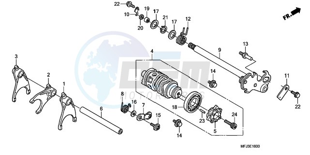 GEARSHIFT DRUM image