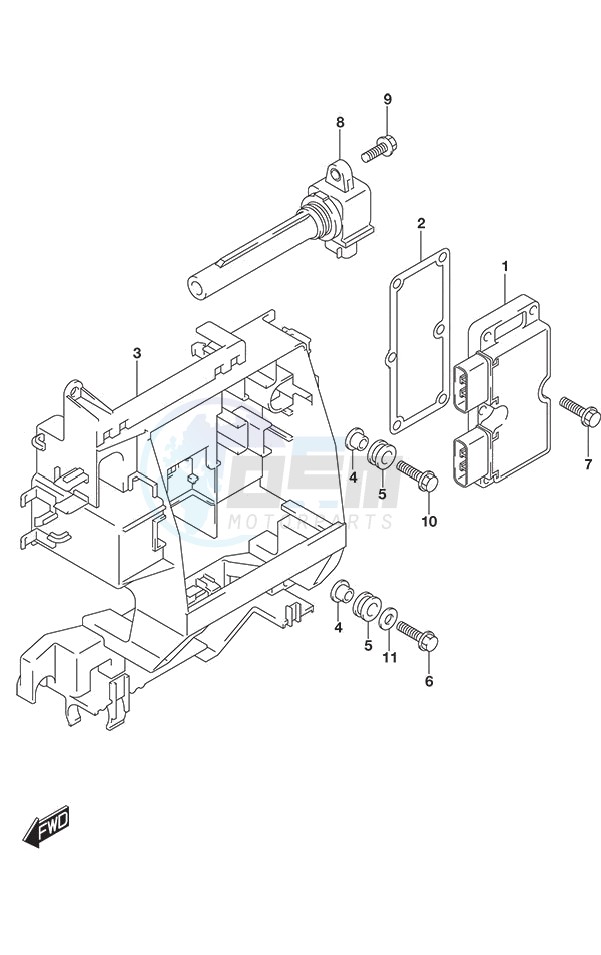 Rectifier/Ignition Coil (Model: TG/ZG) blueprint