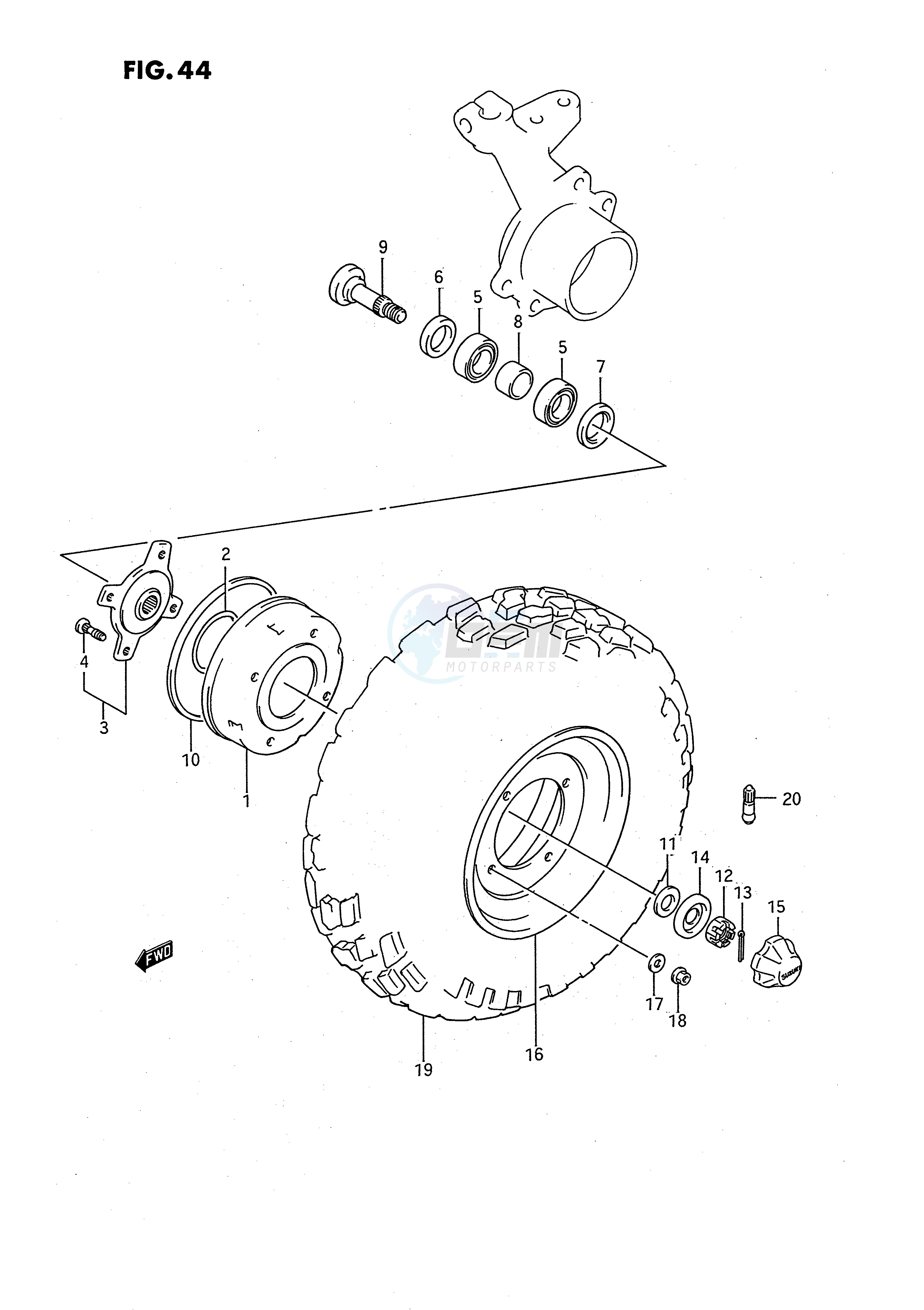 FRONT WHEEL image