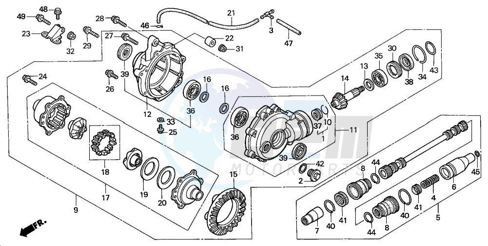 FRONT FINAL GEAR image