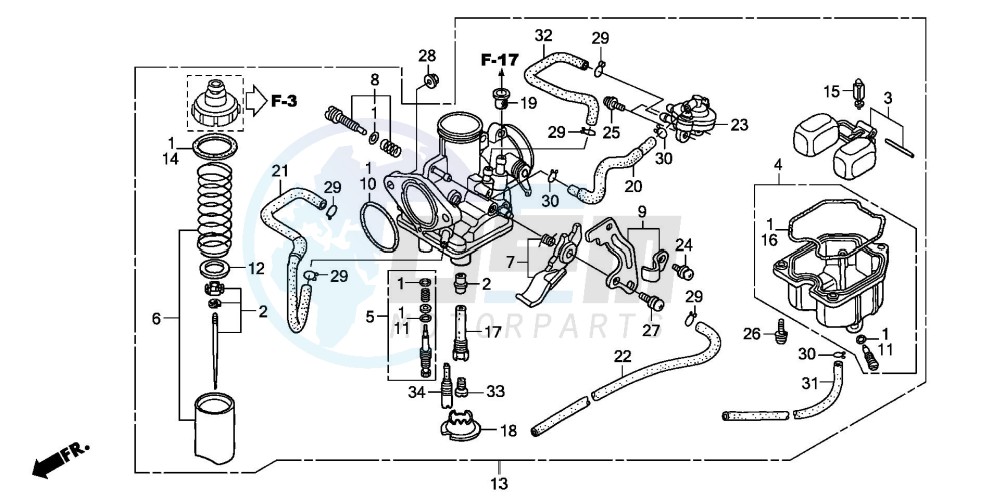 CARBURETOR blueprint