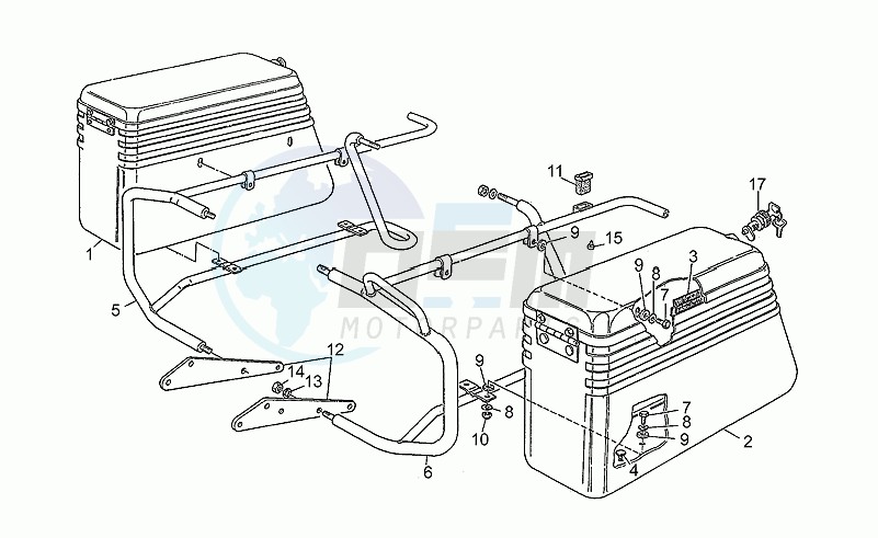 Saddlebags kit blueprint