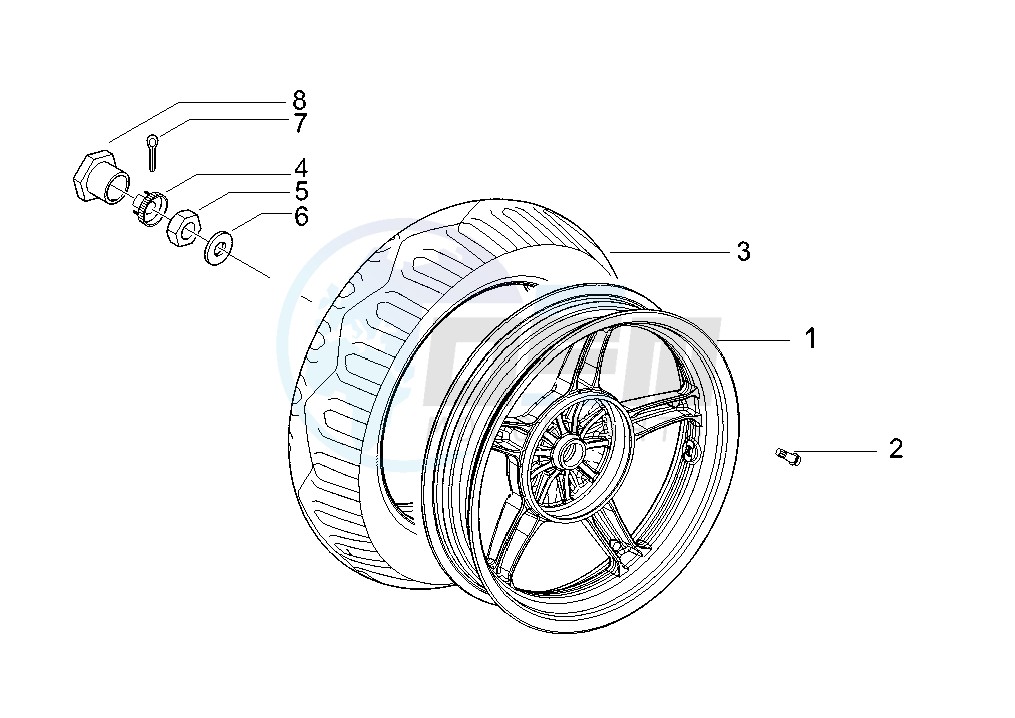 Rear Wheel image