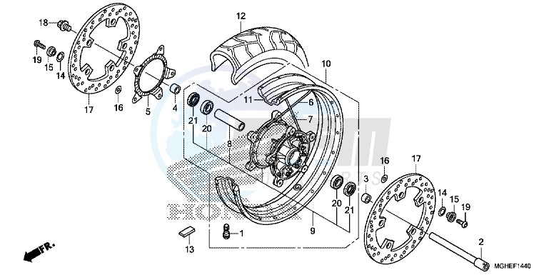 FRONT WHEEL image