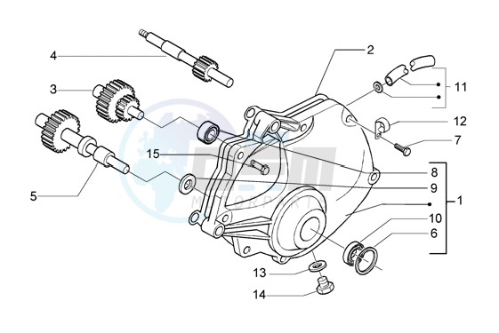 Wheel hub cover blueprint