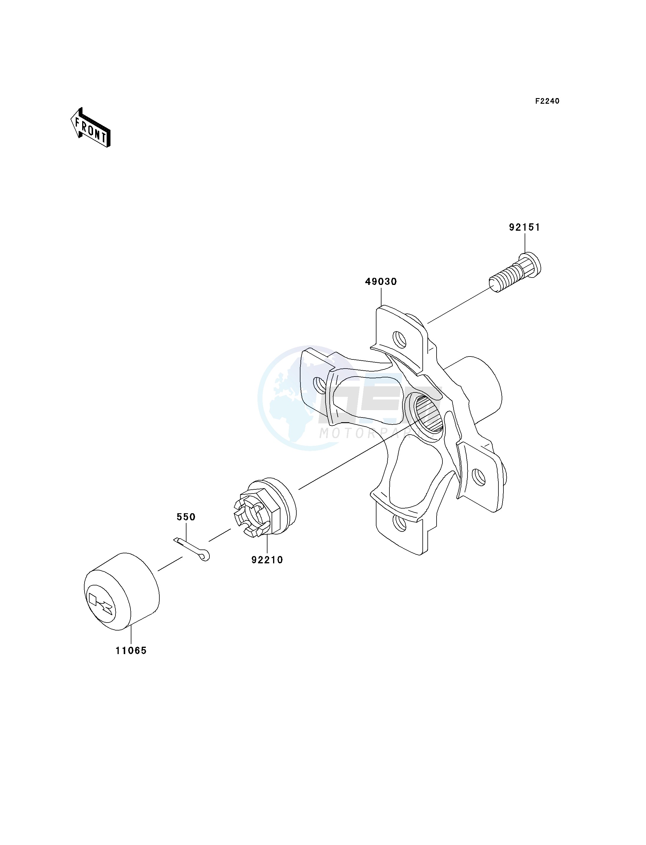 REAR HUB image