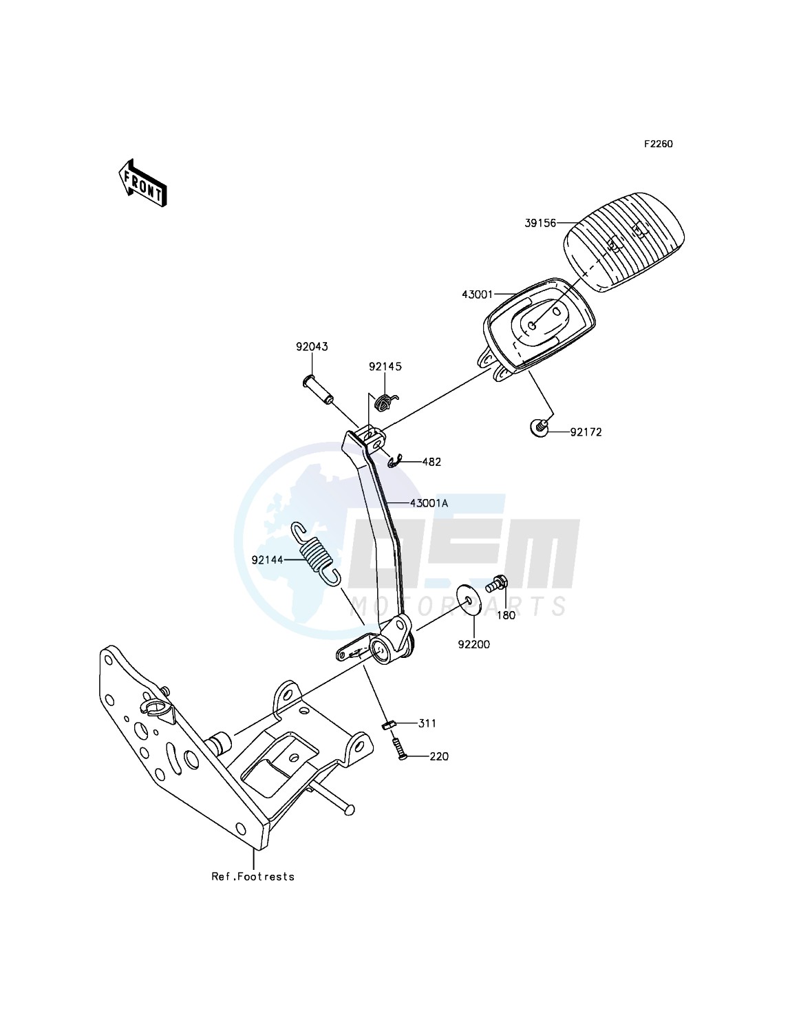 Brake Pedal image