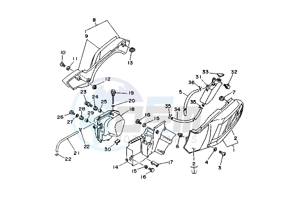 SIDE COVER blueprint